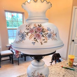 Vintage Electric Hurricane Lamp